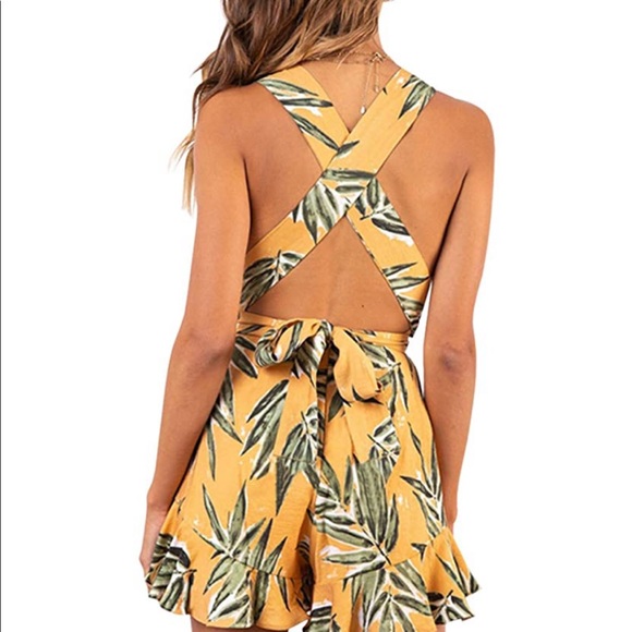 OPEN BACK MULTI-WAY ROMPER - Picture 2 of 3